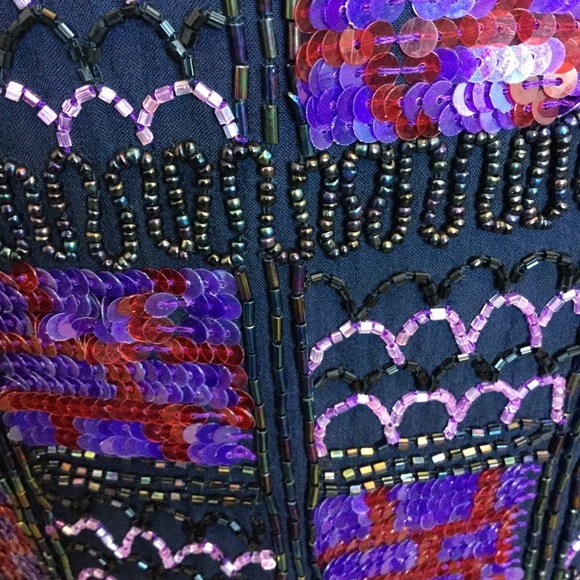 Adrianna Papell womens silk formal dress jacket - Picture 7 of 8